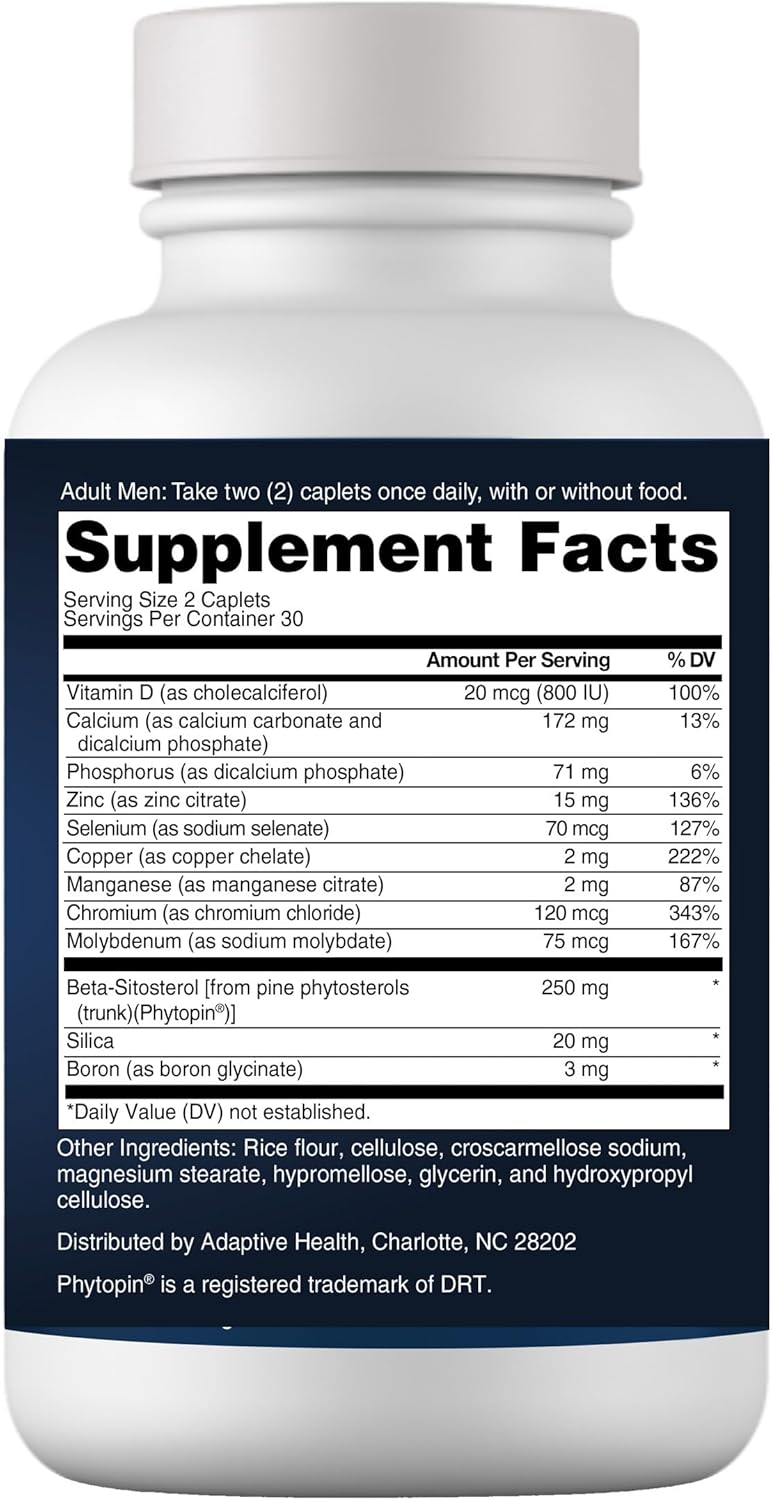 SUPER BETA PROSTATE 250 MG BETA-SITOSTEROL 20 MCG VIT D 60 SOFTGELS BEST BRAND!