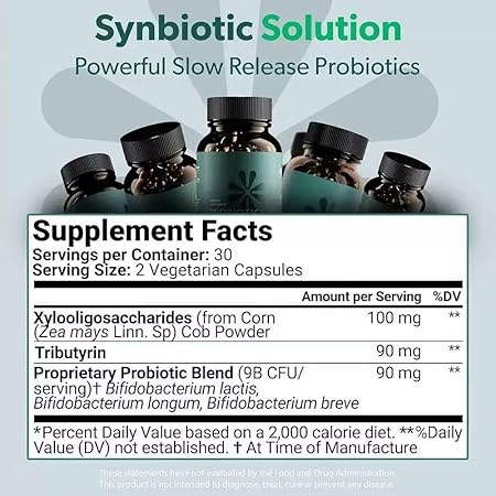 BIOMA Probiotics for Digestive 3 in 1 Gut Health and Prebiotics/Postbiotics 3ct