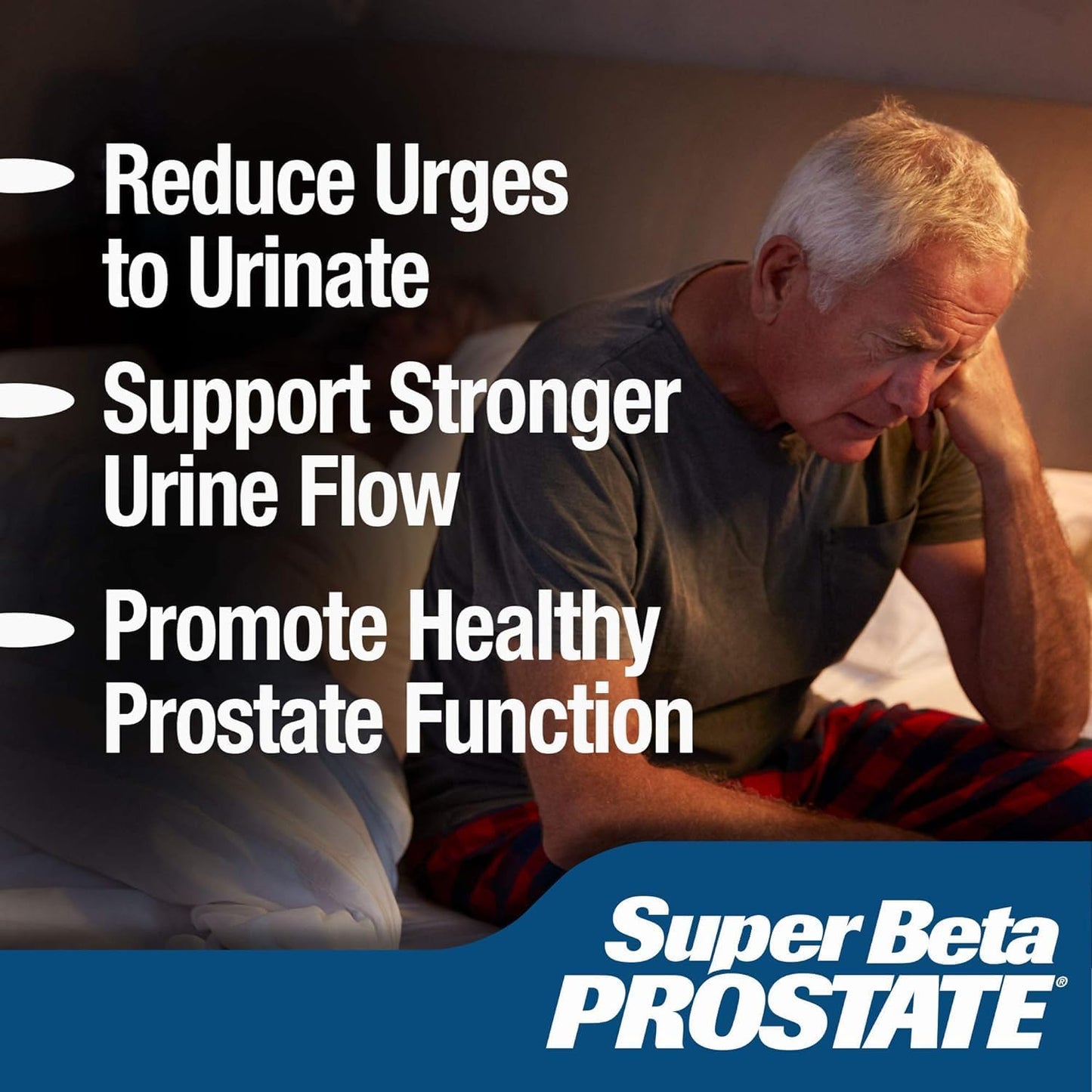 SUPER BETA PROSTATE 250 MG BETA-SITOSTEROL 20 MCG VIT D 60 SOFTGELS BEST BRAND!